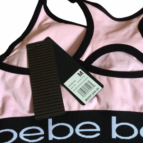 NWT - Bebe Sport Contrast Strap Seamless (Size: M) - Picture 3 of 3